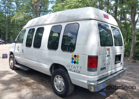 2008 Ford E-250 Commercial/Recreational из США, поврежденный, VIN 1FDNE24W28DB55201